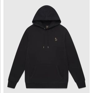 OVO ESSENTIALS HOODIE- BLACK SIZE LARGE